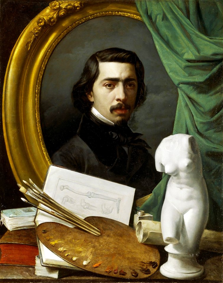Carlos Esquivel y Rivas - Autorretrato