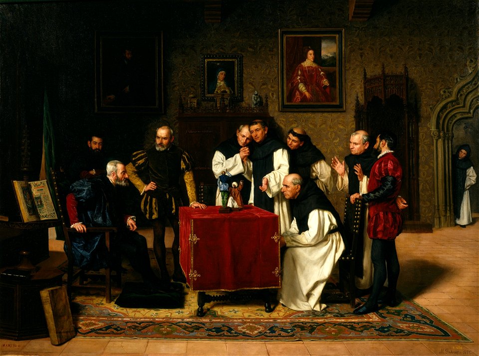Carlos V en Yuste (Museo del Prado)