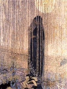 Carlos Schwabe - Dia da Morte. Free illustration for personal and commercial use.