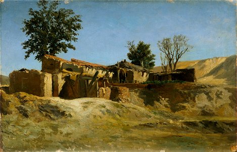 Carlos de Haes - Tileworks in the Principe Pio Mountains