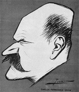 Carlos Fernández Shaw, por Tovar