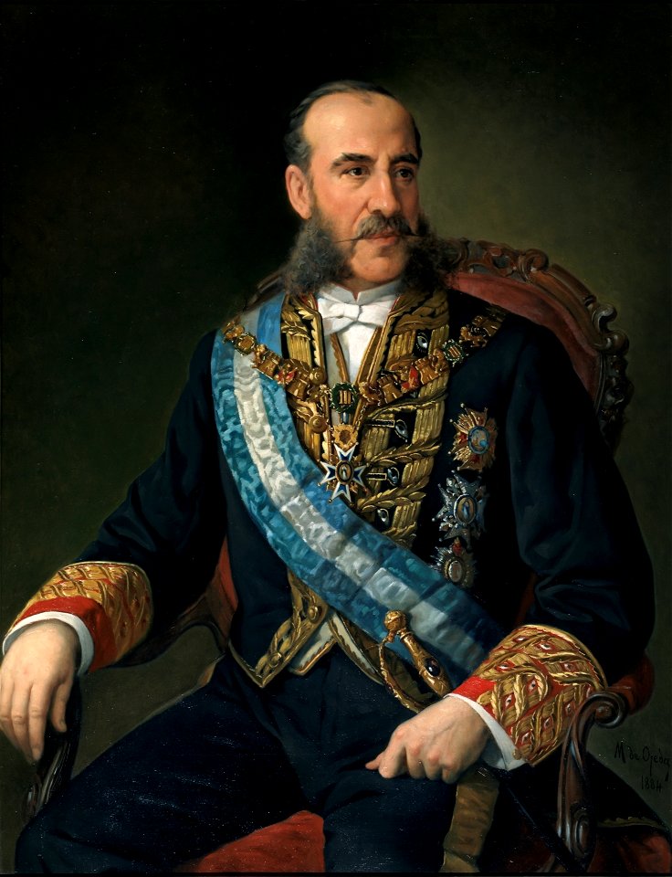 Carlos Marfori, ministro de Ultramar, por Manuel Ojeda