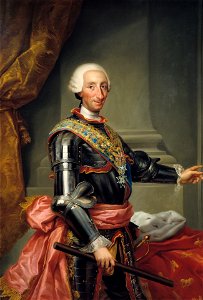 Carlos III de España, de Anton Raphael Mengs (Museo del Prado)