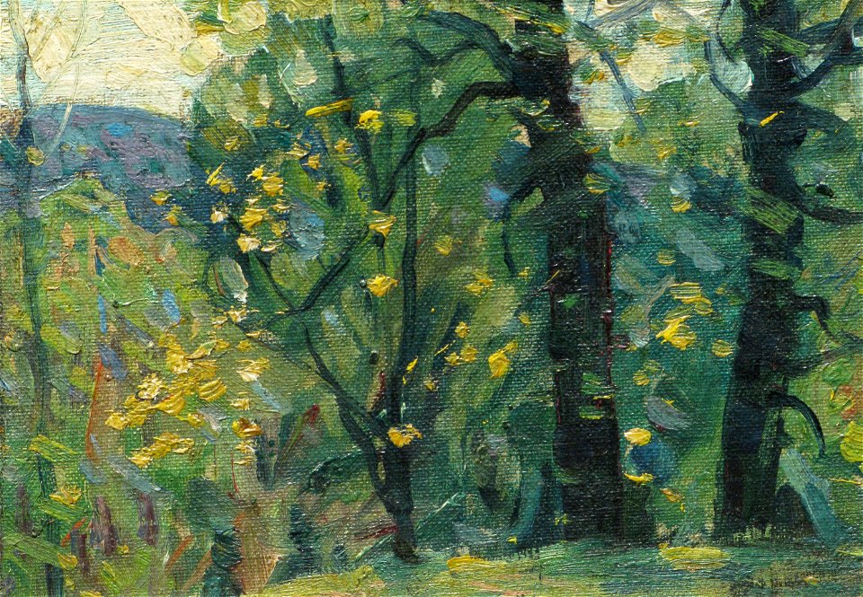 Spring Woods by John Fabian Carlson