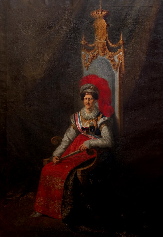 Carlota Joaquina, Queen of Portugal - João Baptista Ribeiro (Vila Real, 1790-Porto, 1868) - Google Cultural Institute