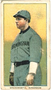 Carlton Molesworth, Birmingham Team, baseball card portrait LCCN2008676867