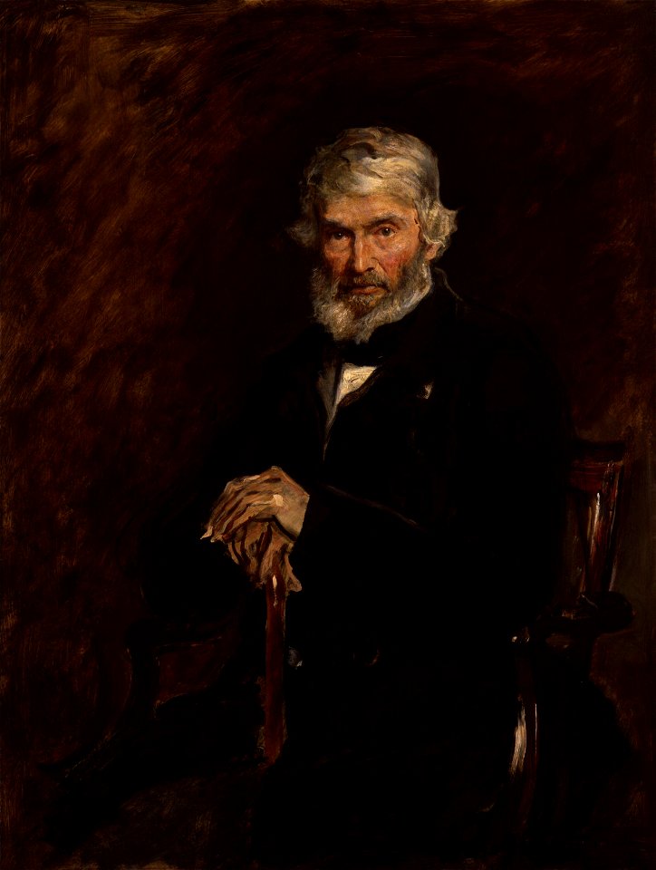Thomas Carlyle by Sir John Everett Millais, 1st Bt