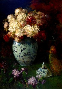'Peonies in Kang-Hsi Vase' by Emil Carlsen