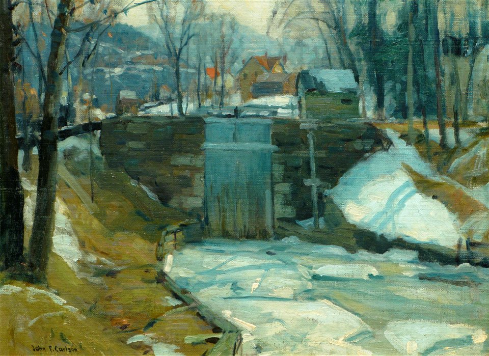 Ice-Bound Locks by John Fabian Carlson