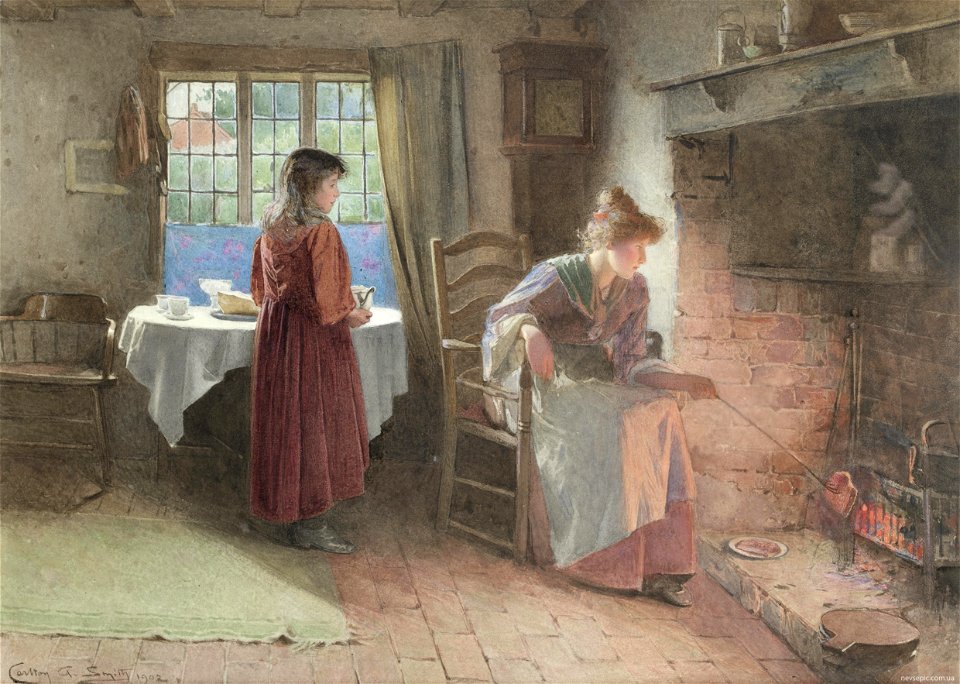 Carlton Alfred Smith - Toast on the hearth