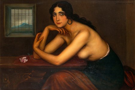 Carmen de Córdoba by Julio Romero de Torres