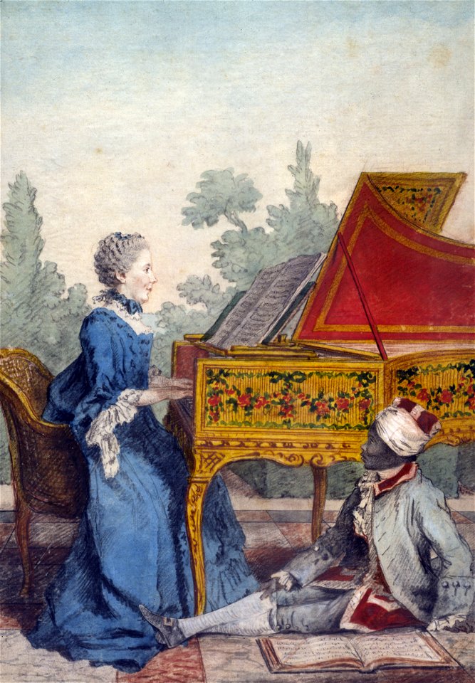 Carmontelle - Mlle Desgots