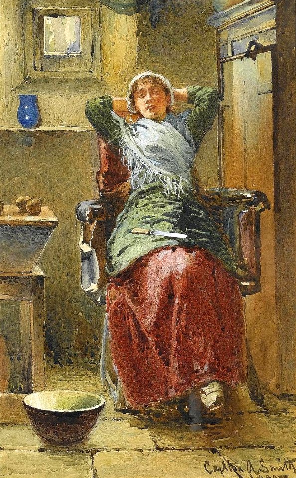 Carlton Alfred Smith - The sleeping maiden