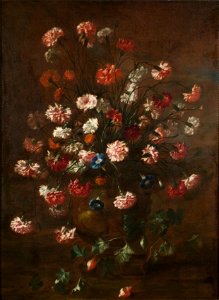 Carnations in an Urn (Carel de Vogelaer) - Nationalmuseum - 18481