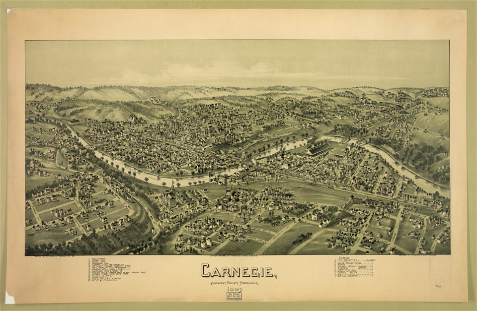 Carnegie, Allegheny County Pennsylvania LCCN2003681811