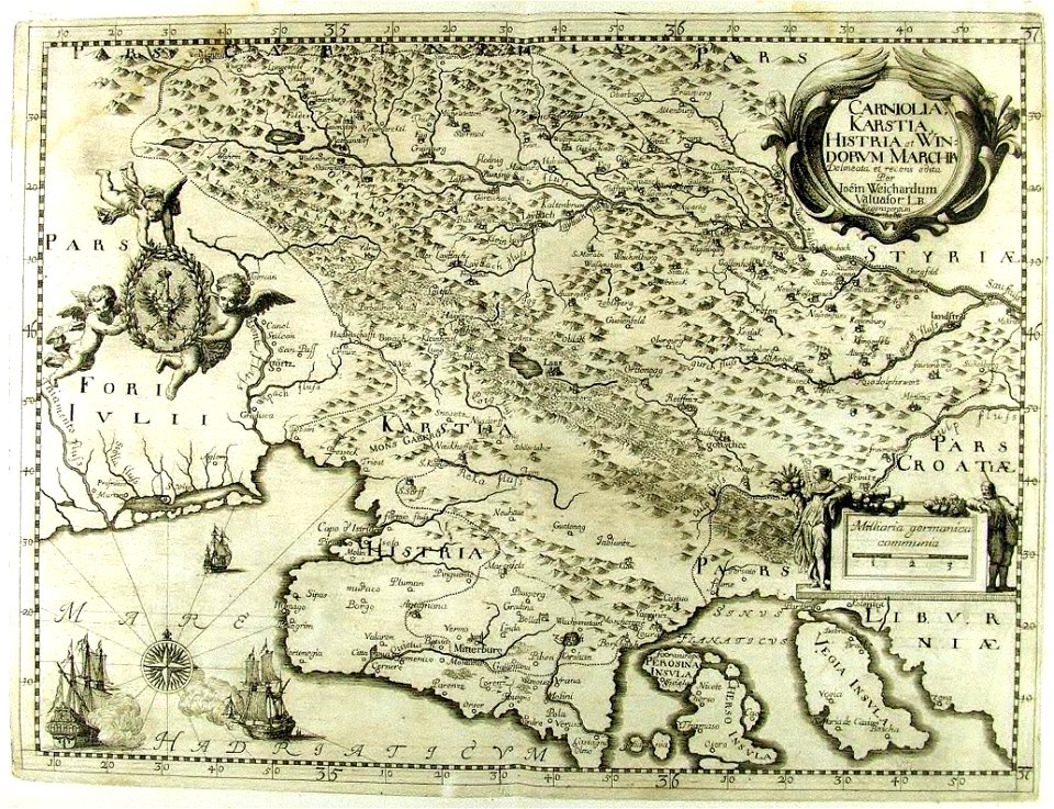 Carniolia Karstia Histria et Windorum Marchia 1689 II