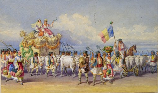 Carol Popp de Szathmari - Cortegiul agriculturii