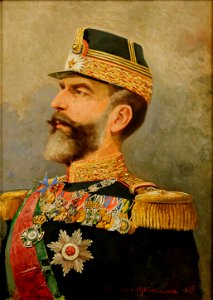 Carol I of Romania by Tadeusz Ajdukiewicz 1897