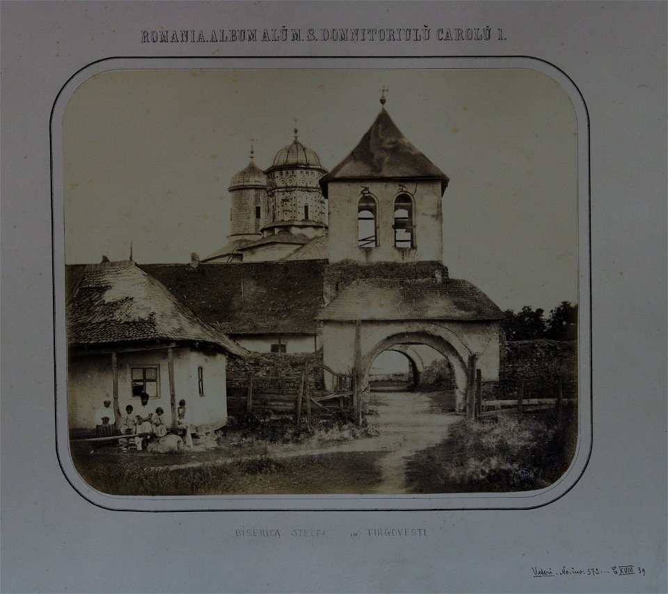 Carol Popp de Szathmari - Biserica Stelea in Tirgovesti