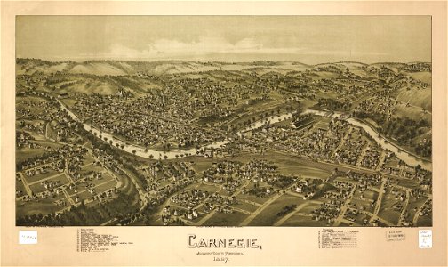 Carnegie, Allegheny County, Pennsylvania 1897 LOC 73693124