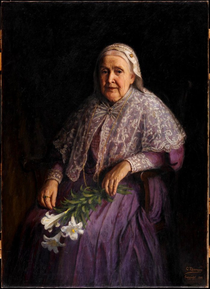 Carnig Eksergian - Julia Ward Howe (1819-1910) - H802 - Harvard Art Museums
