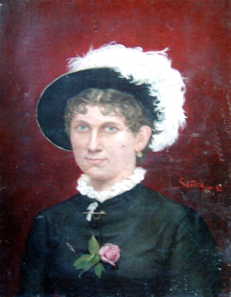 Carol Storck - Portretul Iuliei Săulescu
