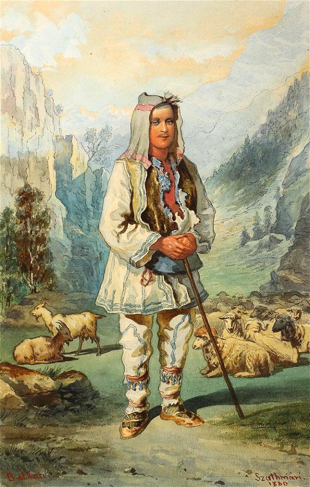 Carol Popp de Szathmary - Ciobanas