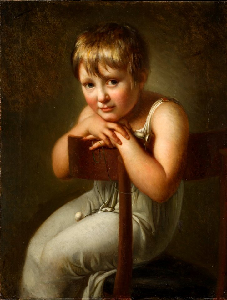 Carolina Mandorff, 1799-1874, gift Wester, som barn (Per Krafft d.y.) - Nationalmuseum - 117887