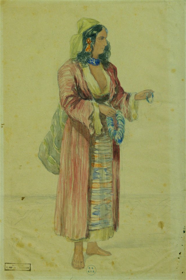 Carol Popp de Szathmari - Ţigancă