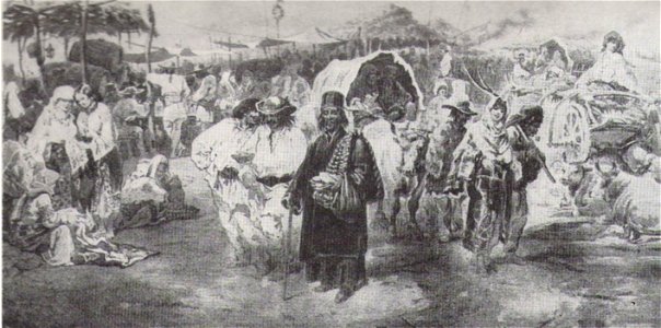 Carol Popp de Szathmary - Targul Mosilor