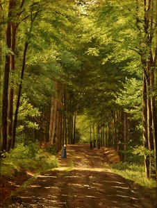 Caroline Amalie Müller Frühlingstag in Hellebaekwald