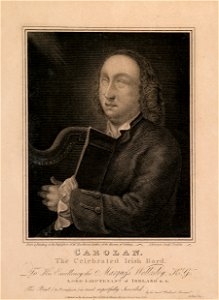 Carolan, the Celebrated Irish Bard P6773