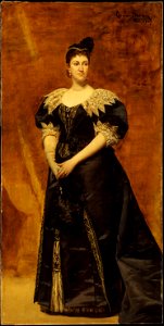 Carolus-Duran - Mrs. William Astor (Caroline Webster Schermerhorn, 1831–1908)