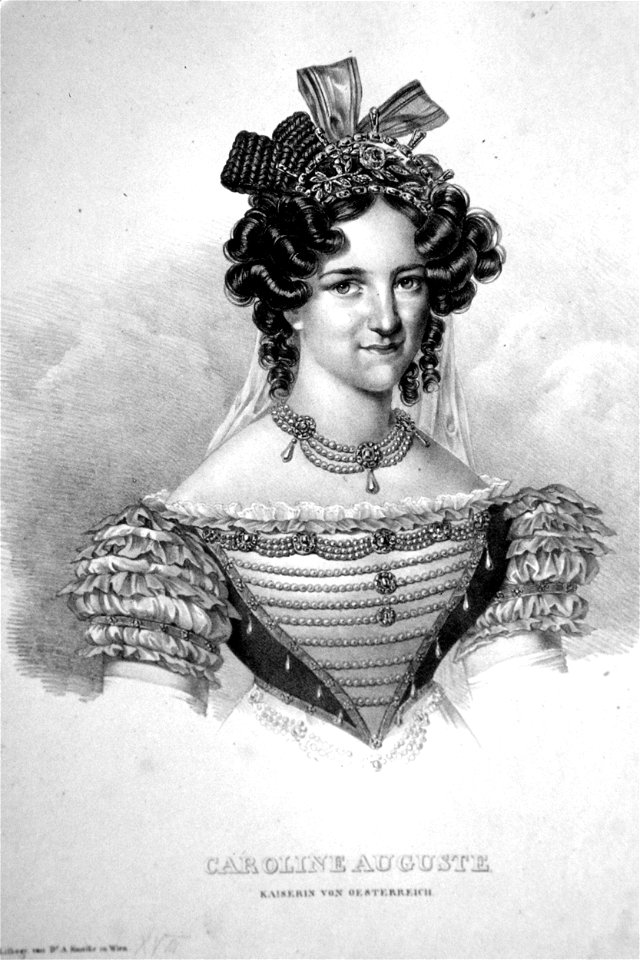 Carolina Augusta von Bayern Litho - Free Stock Illustrations | Creazilla