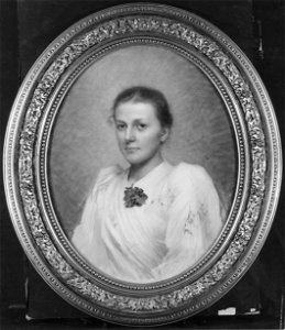 Carolina Johanna Gustava (Calla) Geijer (1869-1934), född Branting - Nationalmuseum - 40037