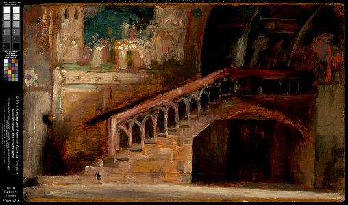 Carolus-Duran - View in the Lower Church of San Francesco in Assisi - 2009.12.3 - Clark Art Institute