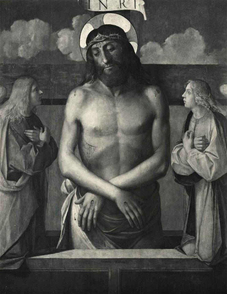 Carpaccio - Cristo in pietà e angeli, inv. 357