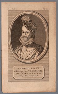 Carolus de IX (1550-1574), objectnr A 16858