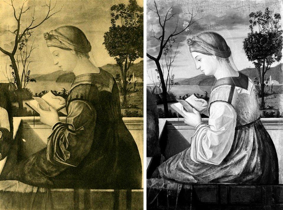 Carpaccio - left Old state 1930 - right Old state c.1938