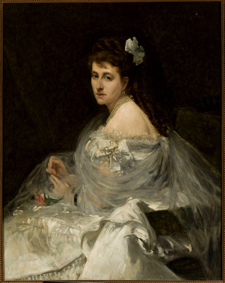 Carolus-Duran (1838-1917) - Portrait of Izabela Tyszkiewicz née Tyszkiewicz (1835–1907) - M.Ob.2008 MNW - National Museum in Warsaw
