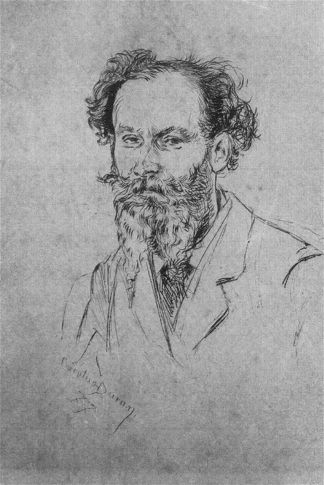Carolus-Duran - Sketch of Édouard Manet