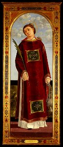 Carpaccio - Saint Stephen, c. 1505-14