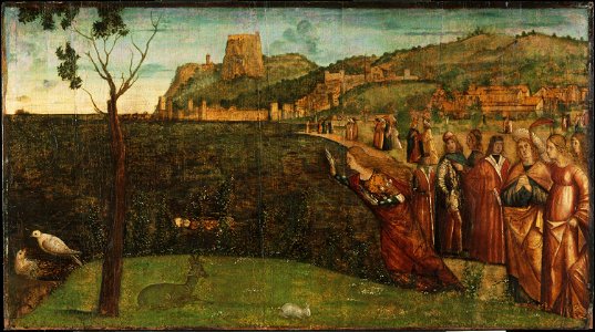 Carpaccio - The Metamorphosis of Alcyone, c. 1502-1507
