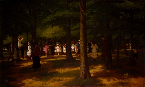 Samuel S. Carr - Pic-Nic Prospect Park, Brooklyn (1883)