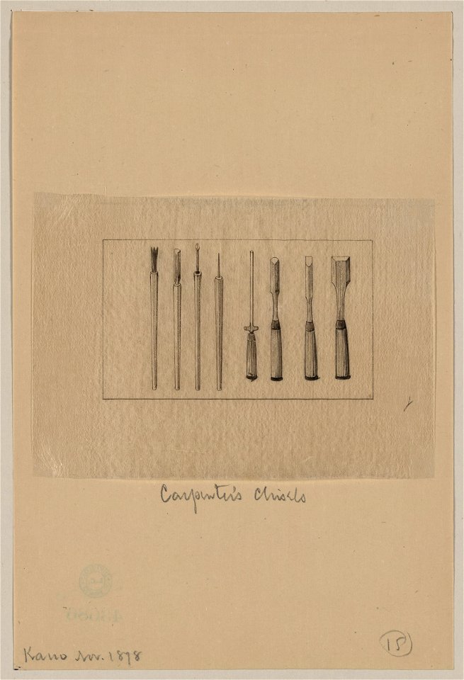 Carpenter's chisels LCCN2009630308