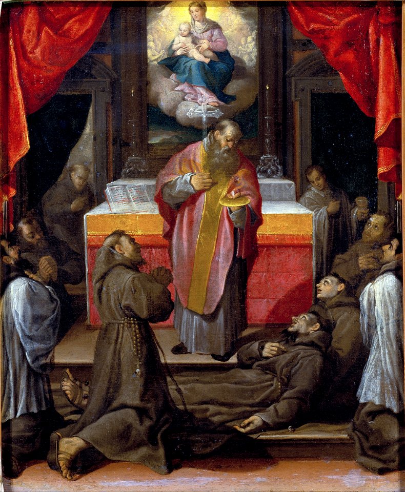 Carracci, Agostino - The Last Communion of Saint Francis - Google Art Project