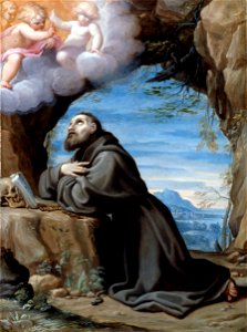 Carracci, Lodovico - St Francis in Meditation - Google Art Project. Free illustration for personal and commercial use.