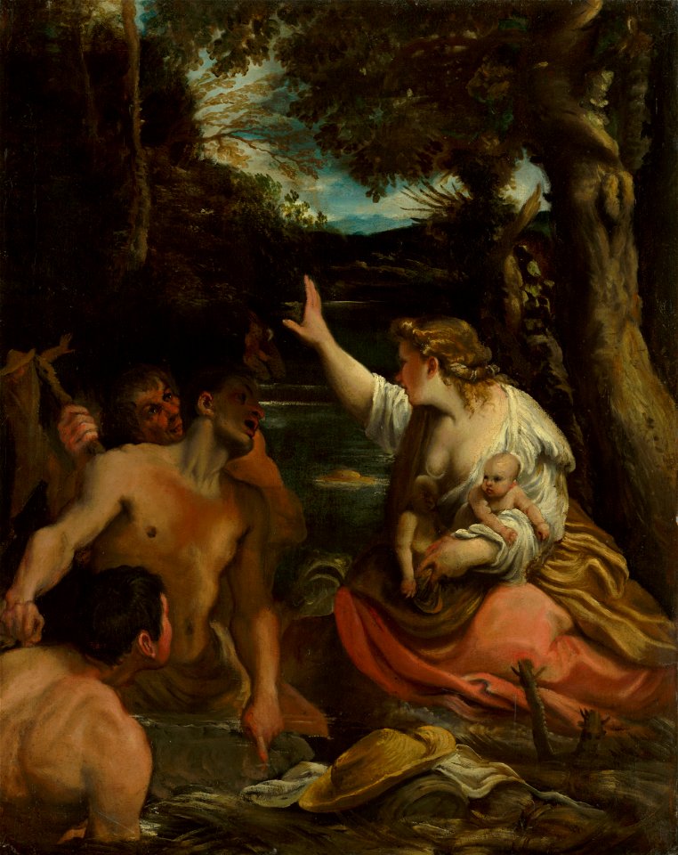 Annibale Carracci – autor predlohy - Latona ochraňuje svoje deti - O 305 - Slovak National Gallery
