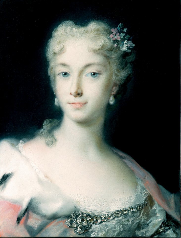 Rosalba Carriera - Maria Theresa, Archduchess of Habsburg (1717-1780) - Google Art Project