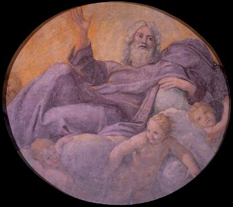 Annibale Carracci - Everlasting Father - Google Art Project. Free illustration for personal and commercial use.